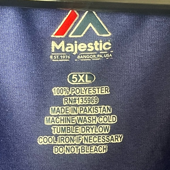 Majestic Blue Dodgers Short Sleeve Tee - Picture 3 of 3